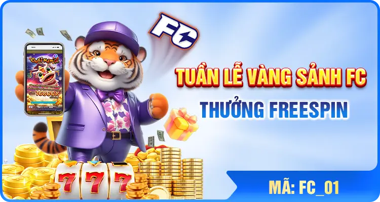78win8 ltd tặng mã Freespin tại sảnh FC
